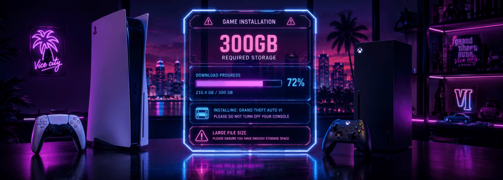 Will GTA 6 Be Over 300GB? Storage Size and System Requirements