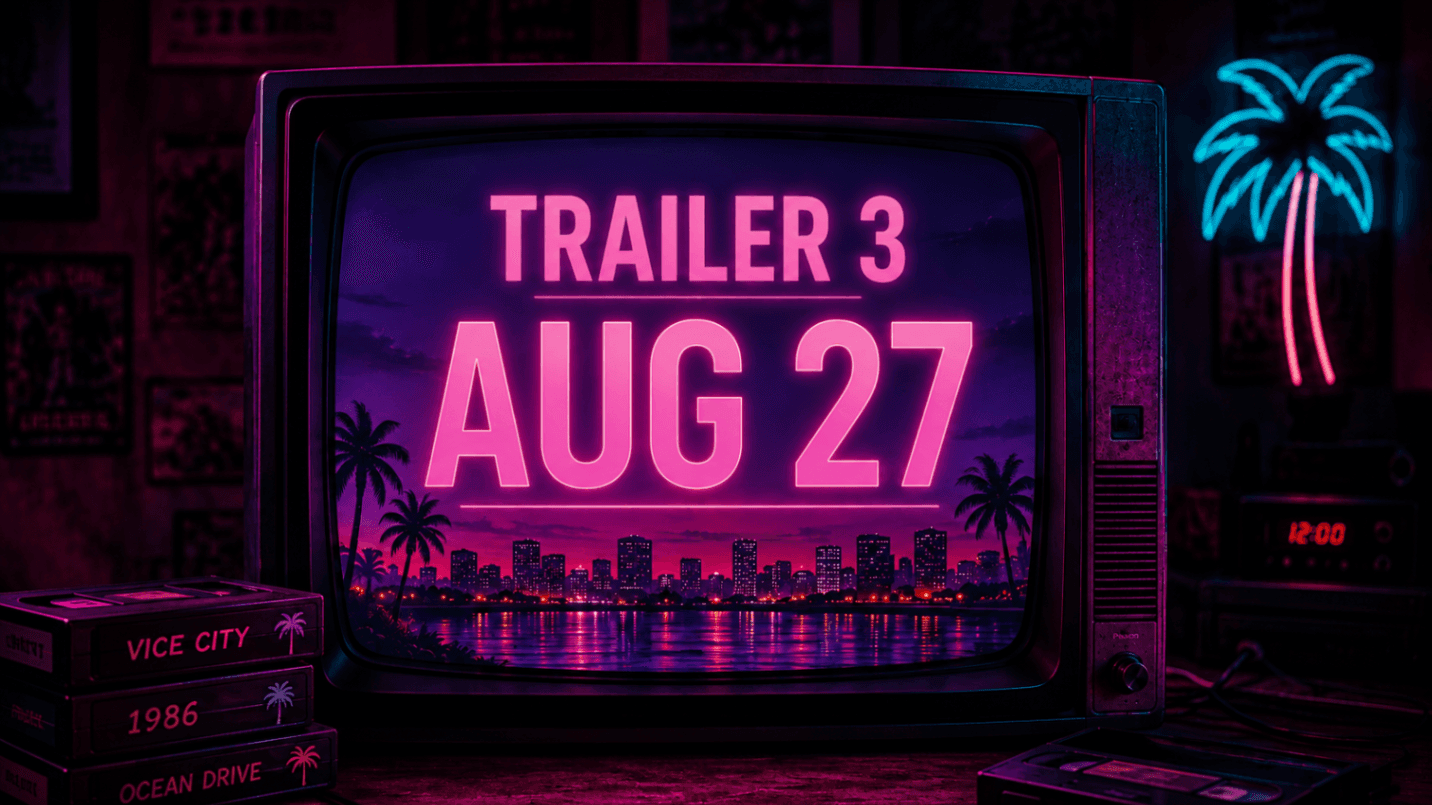 GTA 6 Trailer 3 Release Date: Confirmed for Aug 27, 2026 "Extended Look"